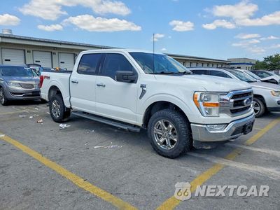 Czwarte zdjęcie samochodu z boku: 2021 FORD F150 SUPERCREW VIN:1FTFW1E50MFC03489 - miniatura