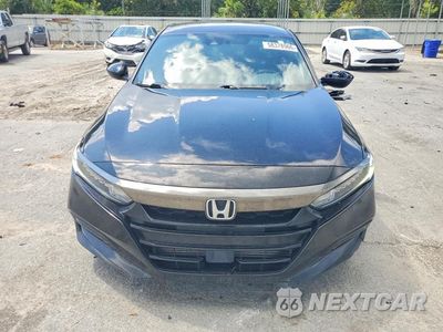 Piąte zdjęcie samochodu w środku: 2018 HONDA ACCORD SPORT VIN:1HGCV1F30JA241897 - miniatura