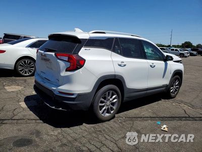 Trzecie zdjęcie samochodu z tyłu: 2023 GMC TERRAIN SLT VIN:3GKALVEG7PL171361 - miniatura