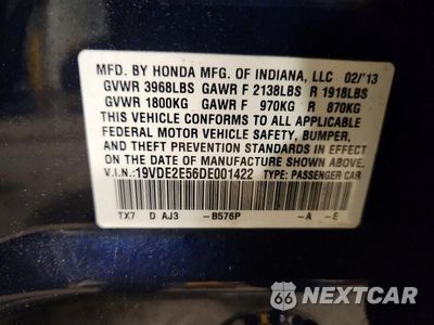 Zdjęcie 13 z 13 samochodu: 2013 ACURA ILX 24 PREMIUM VIN:19VDE2E56DE001422 - miniatura