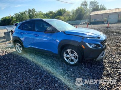 Czwarte zdjęcie samochodu z boku: 2022 HYUNDAI KONA SEL VIN:KM8K62AB4NU902522 - miniatura