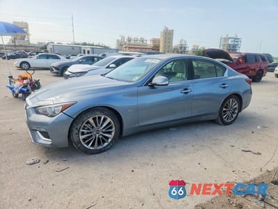 2018 INFINITI Q50 3.0T LUXE JN1EV7AP9JM352034 - główne zdjęcie licytacji z USA - miniatura
