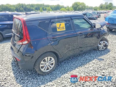 Trzecie zdjęcie samochodu z tyłu: 2020 KIA SOUL LX VIN:KNDJ23AU0L7008550 - miniatura