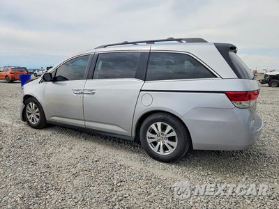 Drugie zdjęcie samochodu z przodu: 2015 HONDA ODYSSEY EXL VIN:5FNRL5H60FB073612 - miniatura