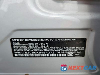 Zdjęcie 13 z 13 samochodu: 2019 BMW 740 I VIN:WBA7E2C50KB454272 - miniatura