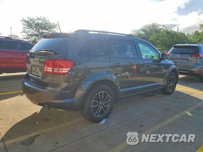 Trzecie zdjęcie samochodu z tyłu: 2018 DODGE JOURNEY SE VIN:3C4PDCAB7JT527994 - miniatura