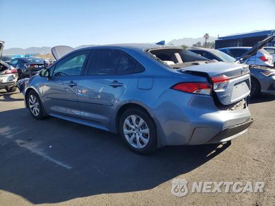 Drugie zdjęcie samochodu z przodu: 2020 TOYOTA COROLLA LE VIN:JTDEPRAE4LJ115618 - miniatura