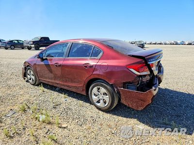 Drugie zdjęcie samochodu z przodu: 2013 HONDA CIVIC LX VIN:19XFB2F56DE043550 - miniatura