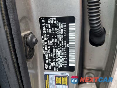 Zdjęcie 13 z 13 samochodu: 2015 KIA SORENTO LX VIN:5XYKT3A66FG628152 - miniatura
