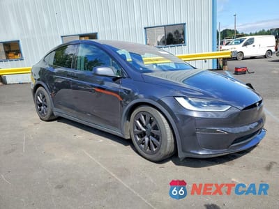 Czwarte zdjęcie samochodu z boku: 2024 TESLA MODEL X VIN:7SAXCDE58RF451986 - miniatura