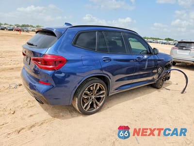 Trzecie zdjęcie samochodu z tyłu: 2020 BMW X3 XDRIVEM40I VIN:5UXTY9C04L9D22535 - miniatura