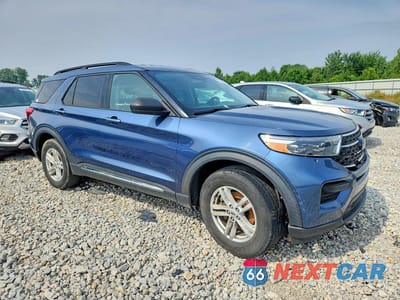 Czwarte zdjęcie samochodu z boku: 2020 FORD EXPLORER XLT VIN:1FMSK8DH0LGC37046 - miniatura