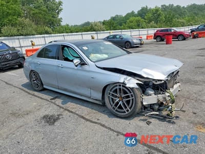 Czwarte zdjęcie samochodu z boku: 2021 MERCEDES-BENZ E AMG 53 4MATIC VIN:W1KZF6BB9MA886414 - miniatura
