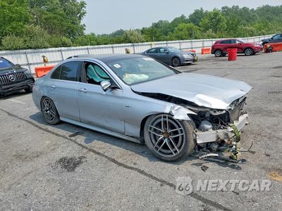 Czwarte zdjęcie samochodu z boku: 2021 MERCEDES-BENZ E AMG 53 4MATIC VIN:W1KZF6BB9MA886414 - miniatura