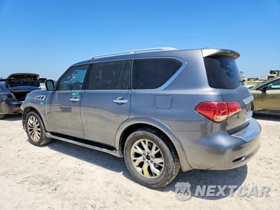 Drugie zdjęcie samochodu z przodu: 2017 INFINITI QX80 BASE VIN:JN8AZ2NF0H9643270 - miniatura