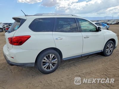Trzecie zdjęcie samochodu z tyłu: 2018 NISSAN PATHFINDER SL VIN:5N1DR2MN5JC614465 - miniatura