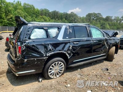 Trzecie zdjęcie samochodu z tyłu: 2024 CADILLAC ESCALADE ESV PREMIUM LUXURY VIN:1GYS4KKL9RR368521 - miniatura