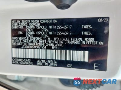 Zdjęcie 12 z 12 samochodu: 2021 LEXUS NX 300 BASE VIN:JTJDARBZ7M5021951 - miniatura
