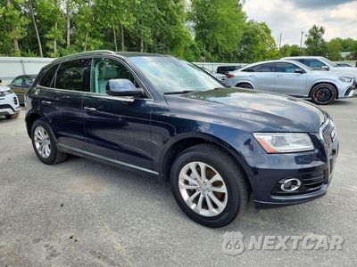 Czwarte zdjęcie samochodu z boku: 2016 AUDI Q5 PREMIUM PLUS VIN:WA1L2AFP6GA126301 - miniatura