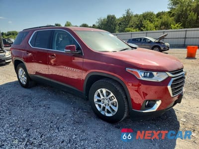 Czwarte zdjęcie samochodu z boku: 2020 CHEVROLET TRAVERSE LT VIN:1GNEVHKW3LJ148544 - miniatura