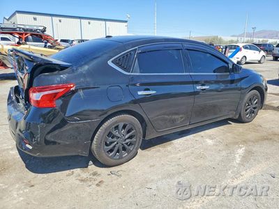 Trzecie zdjęcie samochodu z tyłu: 2017 NISSAN SENTRA SV VIN:3N1AB7AP6HL658104 - miniatura