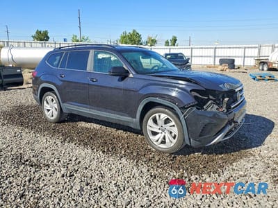 Czwarte zdjęcie samochodu z boku: 2021 VOLKSWAGEN ATLAS SE VIN:1V2HR2CA5MC546322 - miniatura