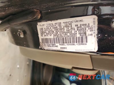 Zdjęcie 12 z 12 samochodu: 2001 TOYOTA CAMRY LE VIN:4T1BG22K41U042823 - miniatura