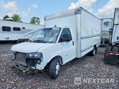 2022 GMC SAVANA CUT BOX TRUCK - PRIOR FLEET ** 7GZ37TC71NN007927 - główne zdjęcie licytacji z USA - miniatura
