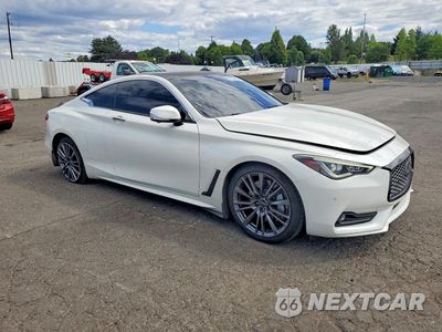 Czwarte zdjęcie samochodu z boku: 2017 INFINITI Q60 3.0T SPORT VIN:JN1EV7EK0HM364209 - miniatura