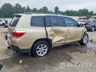 Trzecie zdjęcie samochodu z tyłu: 2012 TOYOTA HIGHLANDER SE VIN:5TDZK3EH4CS065694 - miniatura