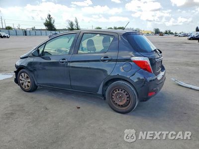 Drugie zdjęcie samochodu z przodu: 2013 TOYOTA YARIS 5-DOOR LE VIN:JTDKTUD38DD549276 - miniatura