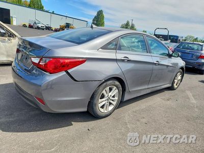 Trzecie zdjęcie samochodu z tyłu: 2014 HYUNDAI SONATA GLS VIN:5NPEB4AC1EH927499 - miniatura