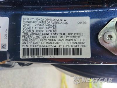Zdjęcie 12 z 12 samochodu: 2025 HONDA ACCORD TOURING HYBRID VIN:1HGCY2F87SA062234 - miniatura