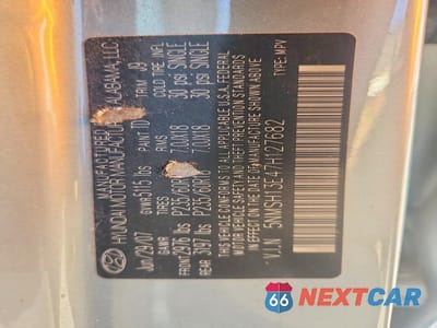 Zdjęcie 13 z 13 samochodu: 2007 HYUNDAI SANTA FE SE VIN:5NMSH13E47H127682 - miniatura