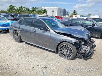 Czwarte zdjęcie samochodu z boku: 2024 MERCEDES-BENZ C 300 VIN:W1KAF4GB0RR218052 - miniatura