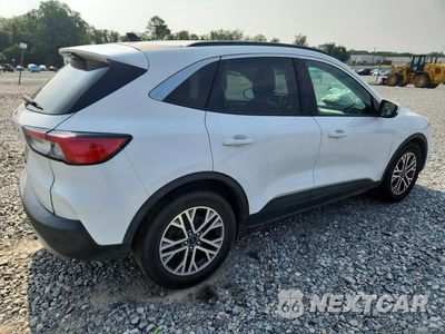 Trzecie zdjęcie samochodu z tyłu: 2021 FORD ESCAPE SEL VIN:1FMCU0H61MUB33855 - miniatura