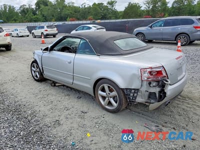 Drugie zdjęcie samochodu z przodu: 2007 AUDI A4 3.2 CABRIOLET QUATTRO VIN:WAUDH48H57K026200 - miniatura