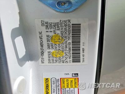 Zdjęcie 12 z 12 samochodu: 2021 HONDA ACCORD HYBRID EX VIN:1HGCV3F40MA011639 - miniatura