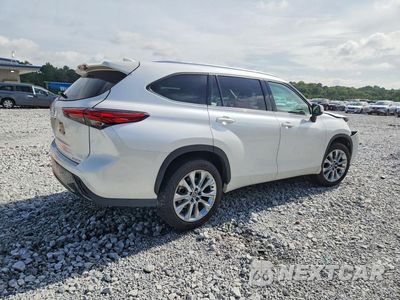 Trzecie zdjęcie samochodu z tyłu: 2020 TOYOTA HIGHLANDER LIMITED VIN:5TDYZRAH2LS005154 - miniatura