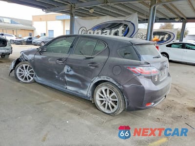 Drugie zdjęcie samochodu z przodu: 2013 LEXUS CT 200 VIN:JTHKD5BHXD2133502 - miniatura