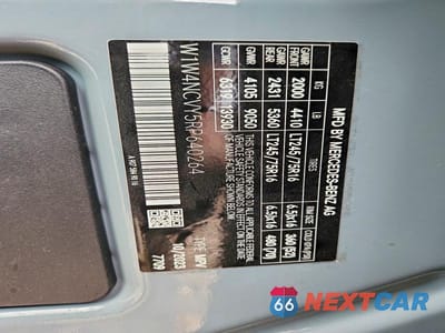 Zdjęcie 12 z 12 samochodu: 2024 MERCEDES-BENZ SPRINTER 2500 VIN:W1W4NCVY5RP640264 - miniatura