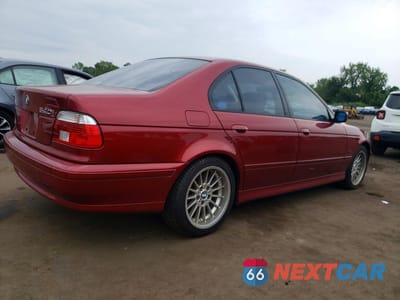 Trzecie zdjęcie samochodu z tyłu: 2001 BMW 540 I VIN:WBADN53461GC98013 - miniatura