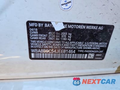 Zdjęcie 12 z 12 samochodu: 2018 BMW 330 I VIN:WBA8B9C54JEE81464 - miniatura