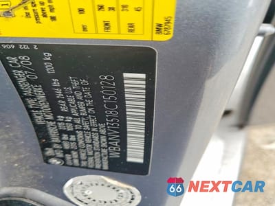 Zdjęcie 12 z 12 samochodu: 2008 BMW 5 SERIES XI VIN:WBANV13518C150128 - miniatura