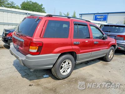 Trzecie zdjęcie samochodu z tyłu: 2002 JEEP GRAND CHEROKEE LAREDO VIN:1J4GX48S42C227145 - miniatura