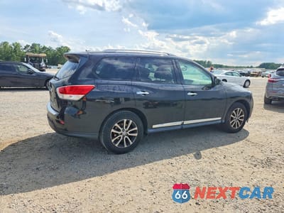 Trzecie zdjęcie samochodu z tyłu: 2014 NISSAN PATHFINDER SL VIN:5N1AR2MN8EC647081 - miniatura