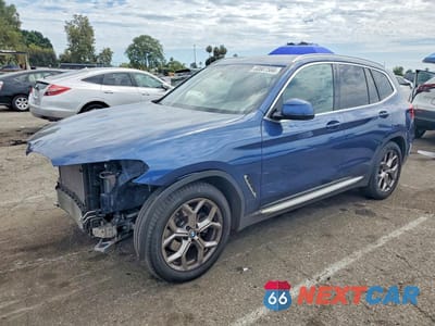 2021 BMW X3 SDRIVE30I 5UXTY3C09M9G26152 - główne zdjęcie licytacji z USA - miniatura