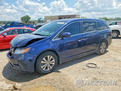 2015 HONDA ODYSSEY EXL 5FNRL5H6XFB076551 - główne zdjęcie licytacji z USA - miniatura