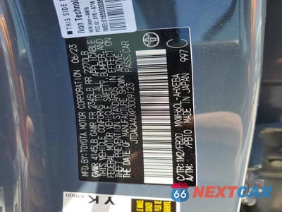 Zdjęcie 12 z 12 samochodu: 2023 TOYOTA PRIUS LE VIN:JTDACAAUXP3009123 - miniatura