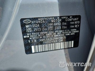 Zdjęcie 13 z 13 samochodu: 2024 HYUNDAI SONATA SEL VIN:KMHL64JA2RA410876 - miniatura